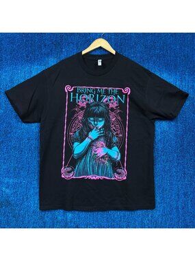 Bring Me The Horizon Rock Black T-Shirt Size Extra Large
